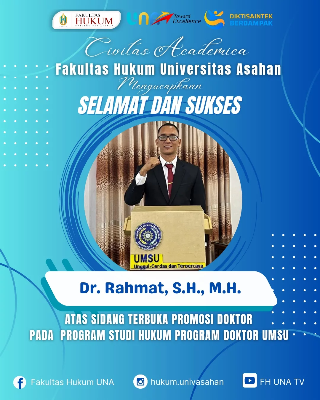Sidang Doktor Dr. Rahmat